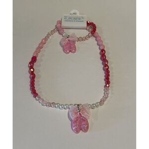 Ballet Kids Necklace‎ & Bracelet Lot
